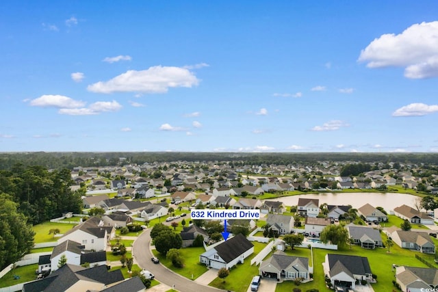 632 Kindred Dr, Myrtle Beach, SC 29588 - aerial perspective of suburban area