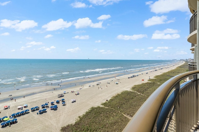 603 S Ocean Blvd Unit 1109, North Myrtle Beach, SC 29582 - water view featuring local beach