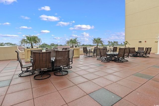 603 S Ocean Blvd Unit 1109, North Myrtle Beach, SC 29582 - view of patio / terrace featuring outdoor dining space
