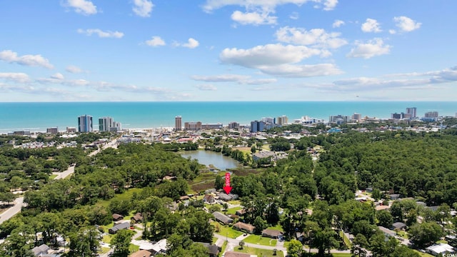 708 Charlotte Rd, Myrtle Beach, SC 29577 - view of urban area featuring a large body of water and a tree filled landscape