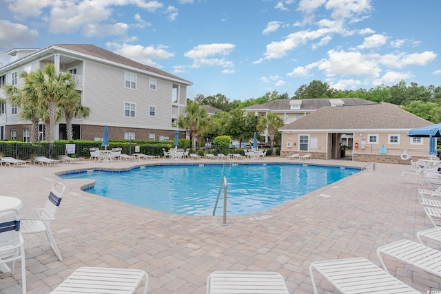 6253 Catalina Dr Unit 1113, North Myrtle Beach, SC 29582 - community pool with a patio area