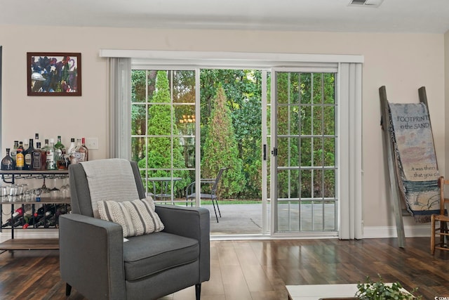 188 Governors Loop, Myrtle Beach, SC 29588 - living area with wood-type flooring and healthy amount of natural light
