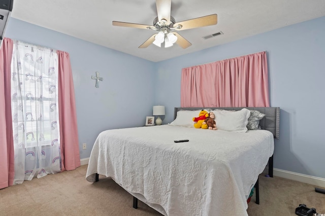 188 Governors Loop, Myrtle Beach, SC 29588 - bedroom featuring light carpet and ceiling fan