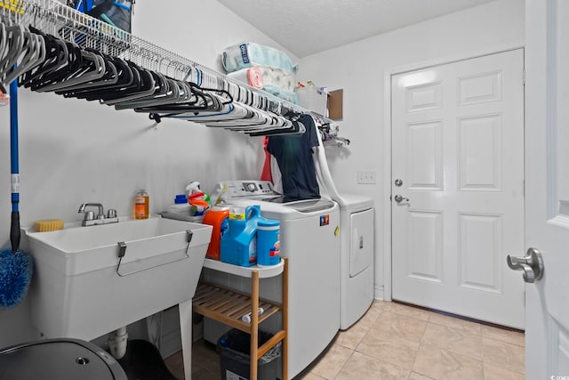 188 Governors Loop, Myrtle Beach, SC 29588 - laundry room with washer and dryer and light tile patterned floors
