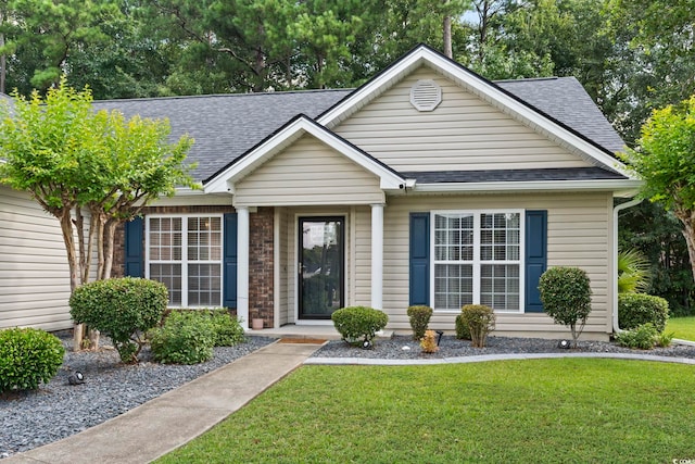 188 Governors Loop, Myrtle Beach, SC 29588 - view of front of property featuring roof with shingles and a front yard