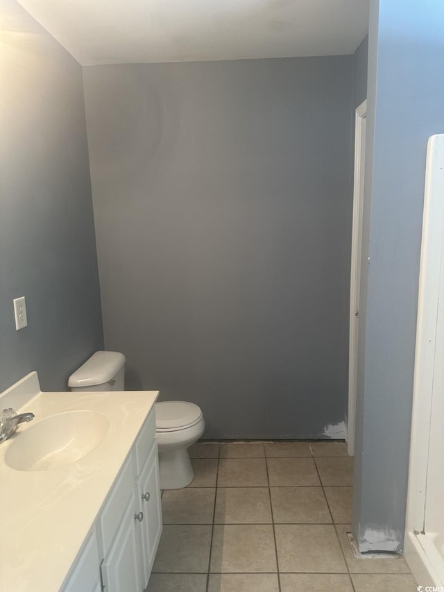 704 Coffee Tree Ct, Myrtle Beach, SC 29579 - bathroom with tile patterned floors and vanity