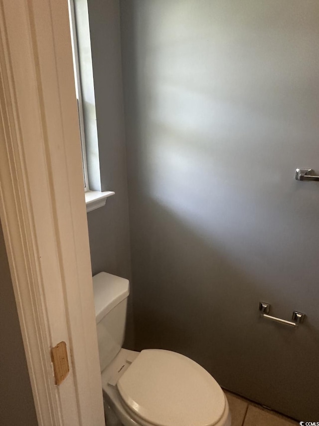 704 Coffee Tree Ct, Myrtle Beach, SC 29579 - bathroom with toilet and tile patterned floors