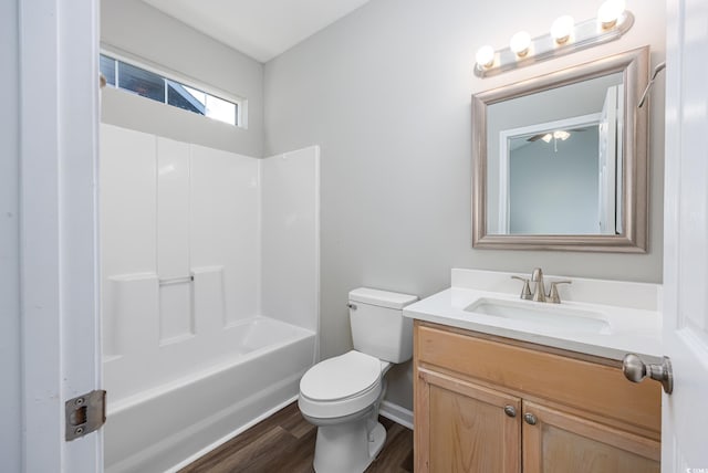 1315 Melanie Ln, Myrtle Beach, SC 29577 - bathroom with vanity, wood finished floors, and bathing tub / shower combination
