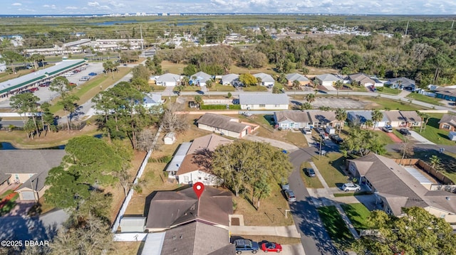 bird's eye view featuring a residential view