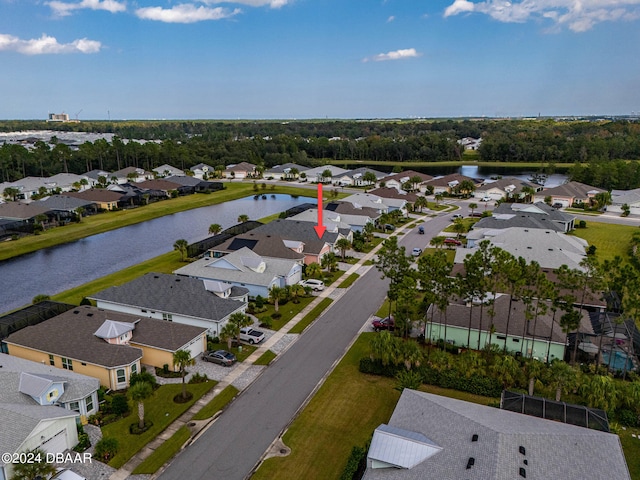 1078 Castaway Ct, Daytona Beach, FL 32124 - aerial view of residential area with a nearby body of water