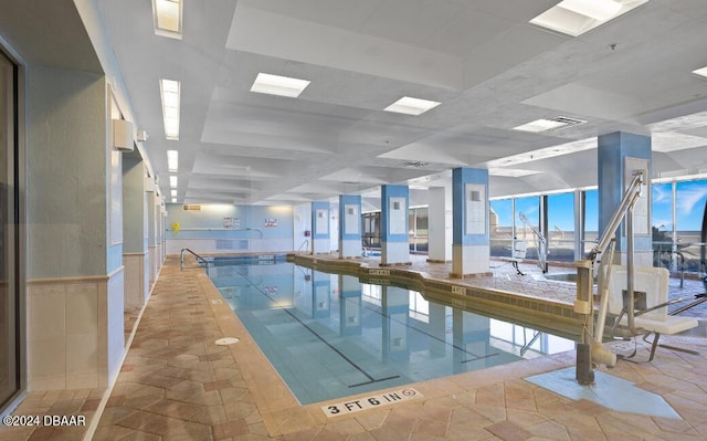 2700 N Atlantic Ave Unit 423, Daytona Beach, FL 32118 - view of indoor community pool