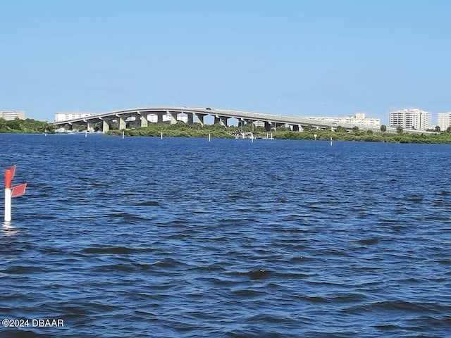 view of water feature