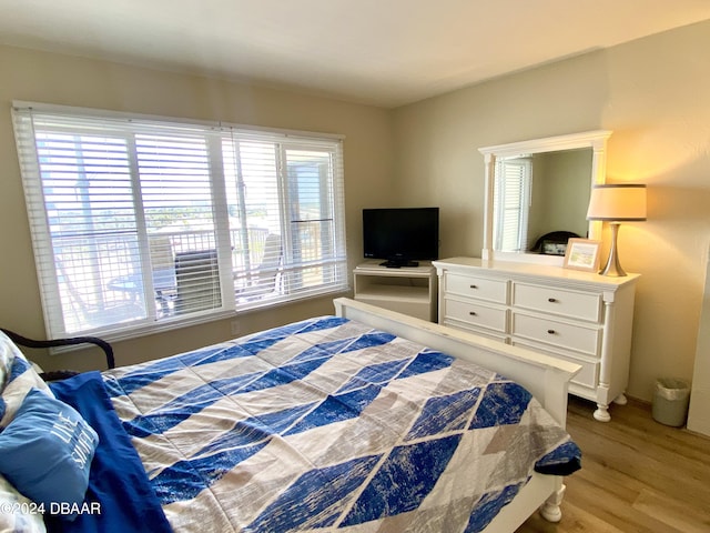 2615 S Atlantic Ave Unit 6G, Daytona Beach Shores, FL 32118 - bedroom featuring wood finished floors