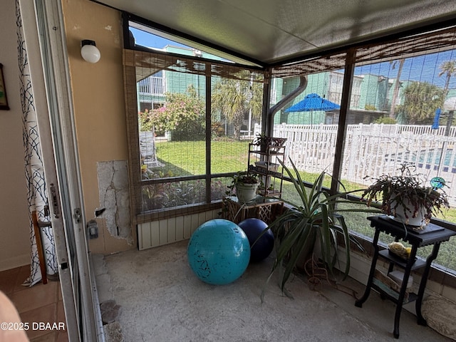 5500 Ocean Shore Blvd Unit 18, Ormond Beach, FL 32176 - sunroom featuring a wealth of natural light