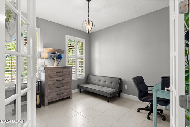 137 Azure Mist Way, Daytona Beach, FL 32124 - office space featuring tile patterned floors and baseboards