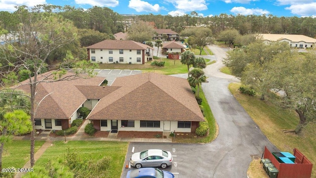 birds eye view of property featuring a residential view