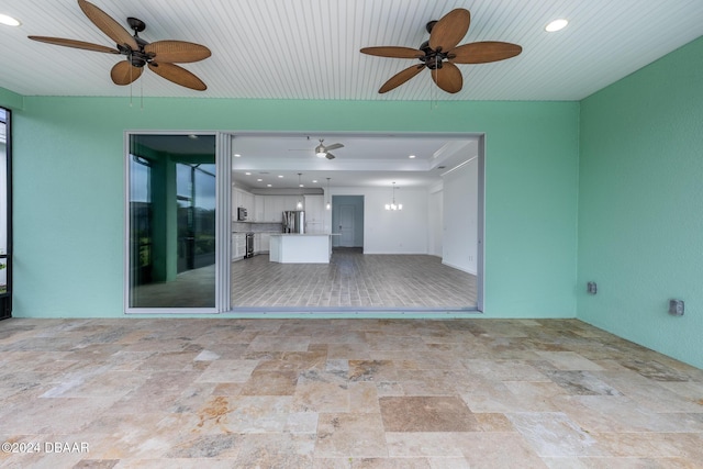 544 Good Life Way, Daytona Beach, FL 32124 - view of patio with ceiling fan