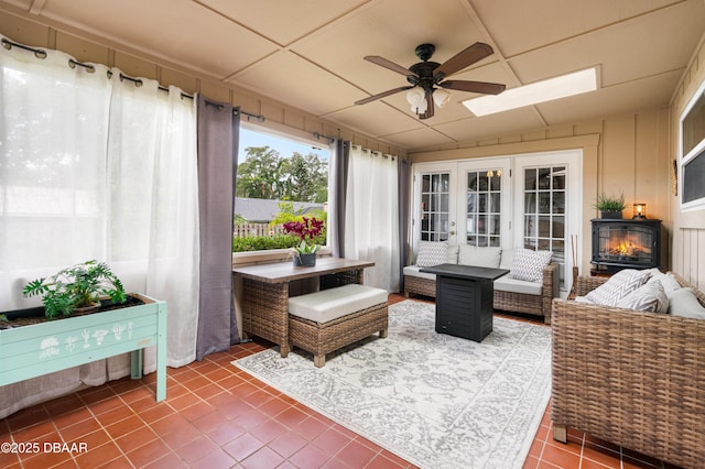 840 River Oak Dr W, Ormond Beach, FL 32174 - sunroom / solarium with french doors