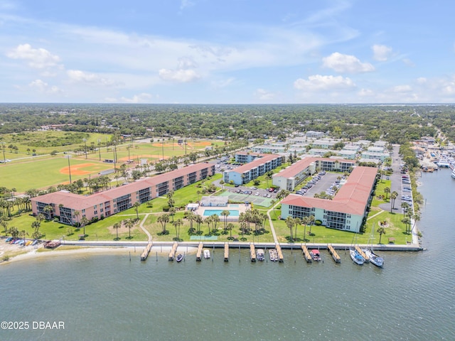721 S Beach St Unit 215A, Daytona Beach, FL 32114 - drone / aerial view of a nearby body of water