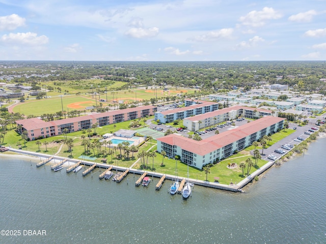 721 S Beach St Unit 215A, Daytona Beach, FL 32114 - bird's eye view of a nearby body of water and apartment complex