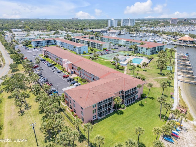 721 S Beach St Unit 215A, Daytona Beach, FL 32114 - view of urban area with a large body of water and apartment complex