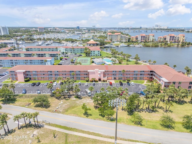 721 S Beach St Unit 215A, Daytona Beach, FL 32114 - view of urban area with a nearby body of water and apartment complex / building
