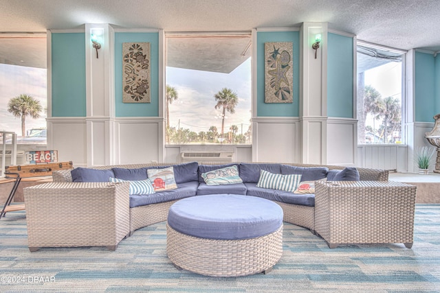 view of patio / terrace featuring an outdoor living space