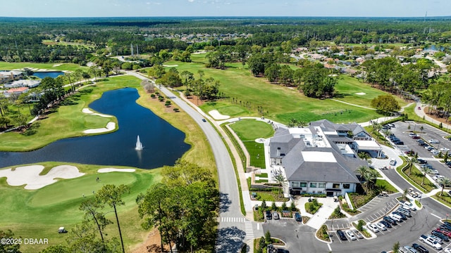 438 Harbour Town Ln, Ormond Beach, FL 32174 - view of property location with a local golf course, a large body of water, and nearby suburban area