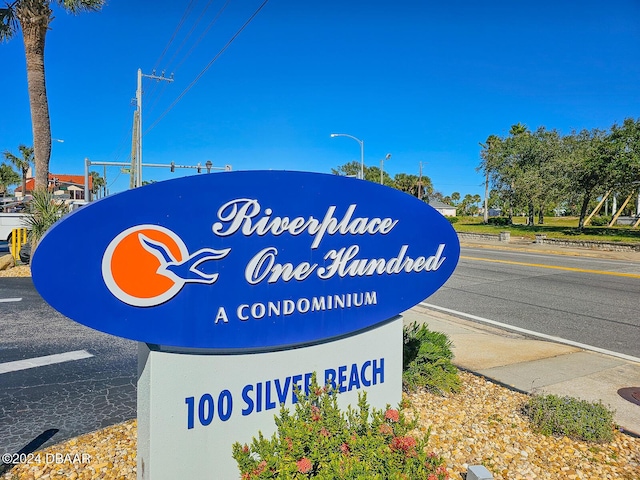 100 Silver Beach Ave Unit 118, Daytona Beach, FL 32118 - view of community sign