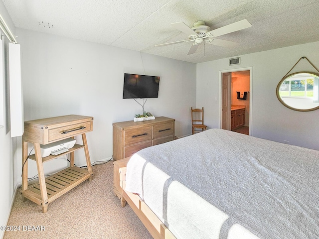 100 Silver Beach Ave Unit 118, Daytona Beach, FL 32118 - bedroom with light carpet and a ceiling fan