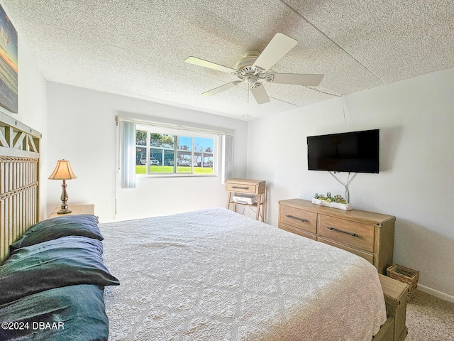 100 Silver Beach Ave Unit 118, Daytona Beach, FL 32118 - carpeted bedroom featuring ceiling fan
