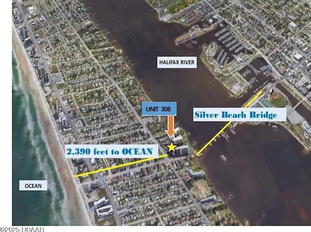 100 Silver Beach Ave Unit 308, Daytona Beach, FL 32118 - map location
