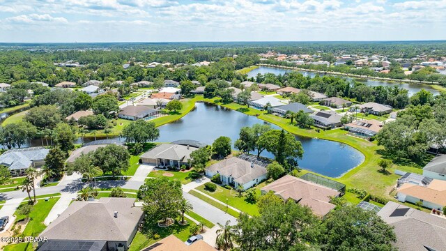 6062 Sabal Crossing Ct, Port Orange, FL 32128 - aerial perspective of suburban area with a nearby body of water