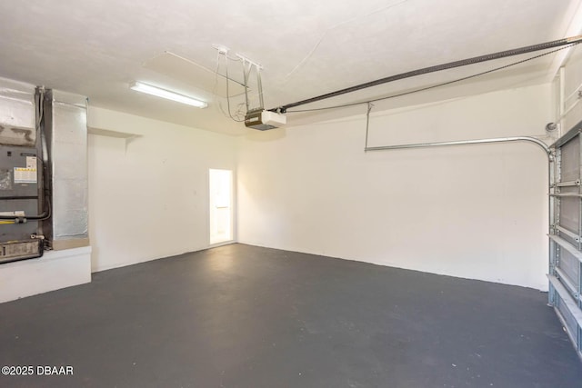 6062 Sabal Crossing Ct, Port Orange, FL 32128 - garage featuring a garage door opener and heating unit