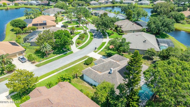 6062 Sabal Crossing Ct, Port Orange, FL 32128 - aerial perspective of suburban area featuring a nearby body of water