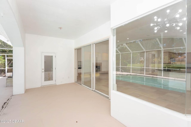 6062 Sabal Crossing Ct, Port Orange, FL 32128 - view of unfurnished sunroom