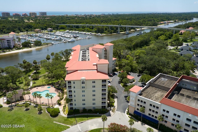 146 Palm Coast Resort Blvd Unit 501, Palm Coast, FL 32137 - drone / aerial view of a large body of water