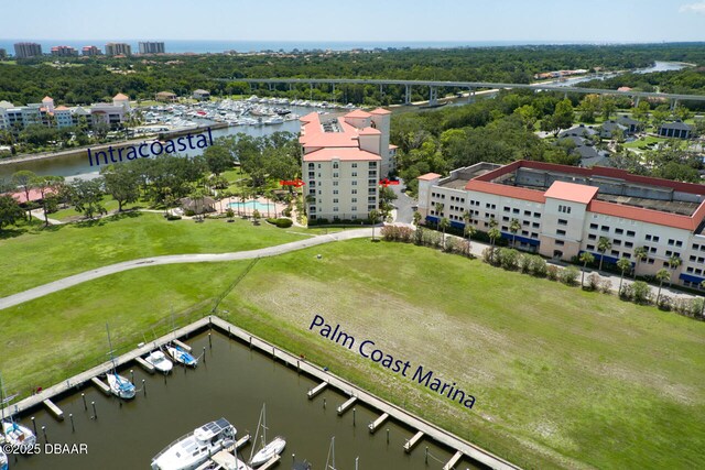 146 Palm Coast Resort Blvd Unit 501, Palm Coast, FL 32137 - bird's eye view of a large body of water