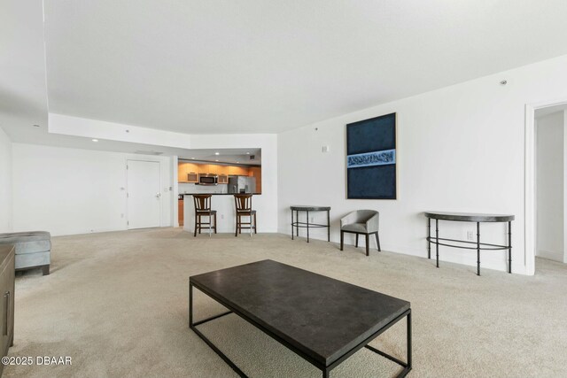 231 Riverside Dr Unit 304-1, Daytona Beach, FL 32117 - view of carpeted living area