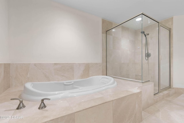 231 Riverside Dr Unit 304-1, Daytona Beach, FL 32117 - full bathroom with a bath and a shower stall