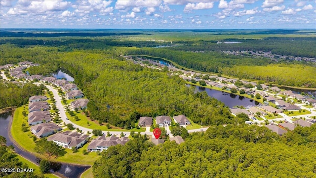 684 Aldenham Ln, Ormond Beach, FL 32174 - aerial overview of property's location featuring nearby suburban area