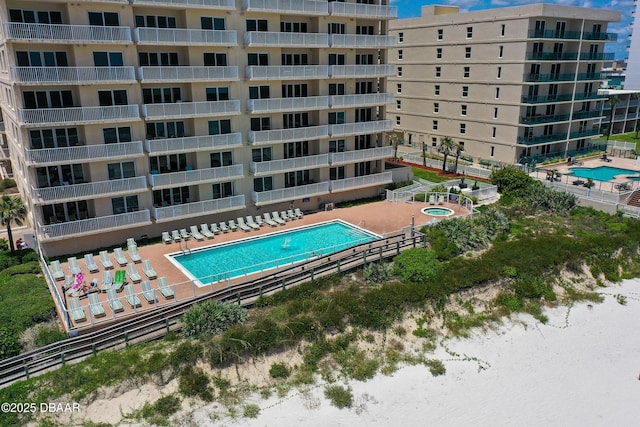 view of pool