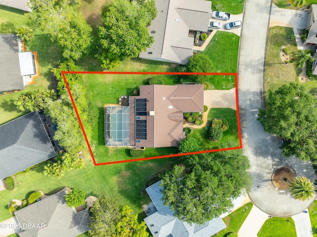 67 Kingsley Ln, Ormond Beach, FL 32174 - drone / aerial view featuring a residential view