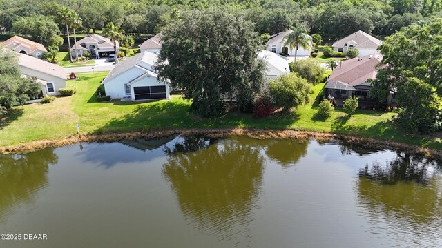149 Gala Cir, Daytona Beach, FL 32124 - aerial view of residential area with a large body of water
