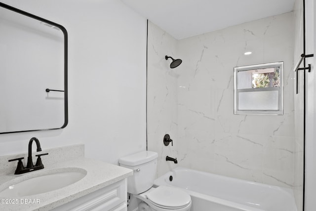 1324 Powers Ave, Holly Hill, FL 32117 - bathroom with vanity and washtub / shower combination