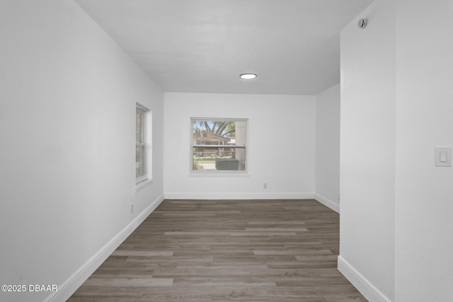 1324 Powers Ave, Holly Hill, FL 32117 - unfurnished room with wood finished floors and recessed lighting