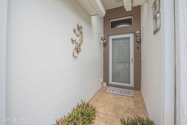 316 Dahoon Holly Dr, Daytona Beach, FL 32117 - property entrance featuring stucco siding