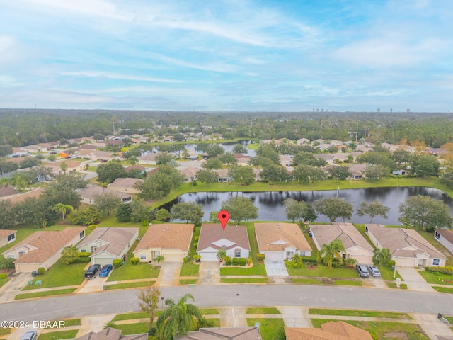 316 Dahoon Holly Dr, Daytona Beach, FL 32117 - aerial perspective of suburban area with a large body of water