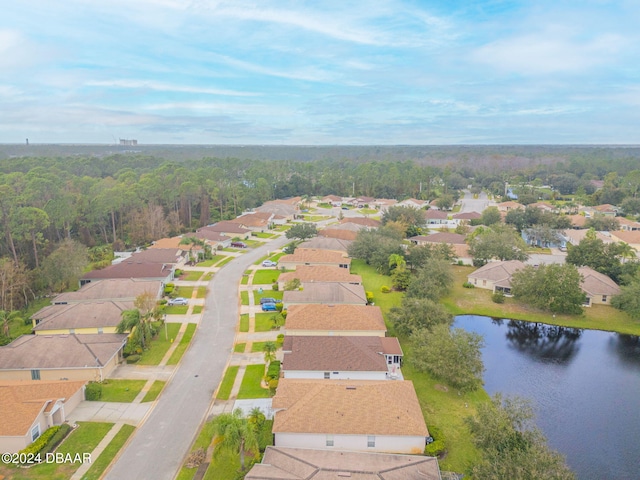 316 Dahoon Holly Dr, Daytona Beach, FL 32117 - aerial view of property's location with a large body of water, nearby suburban area, and a forest