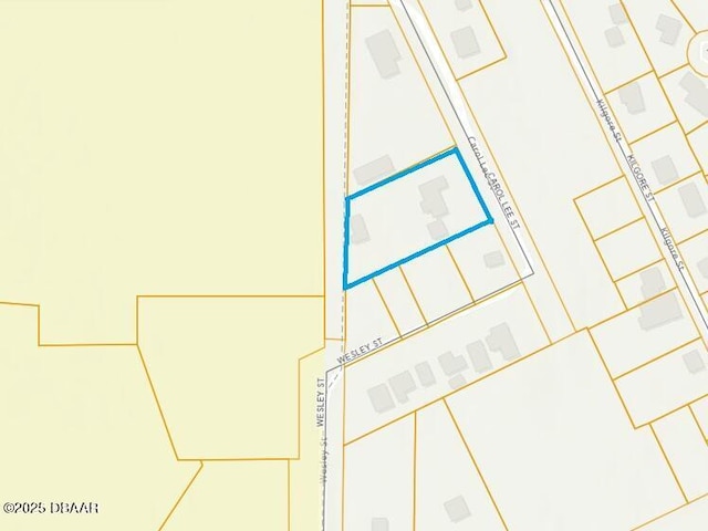 1420 Carol Lee St, Daytona Beach, FL 32117 - map / location of property area